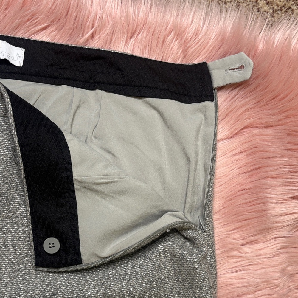 Talbots Silver Gray Sequence Sparkle Cropped Trou… - image 6